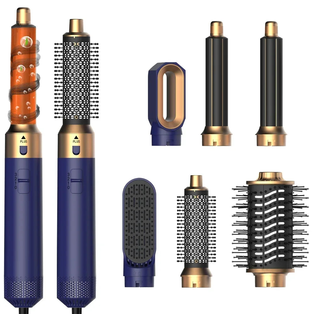 6 in 1 Hair Dryer Comb Brush-1