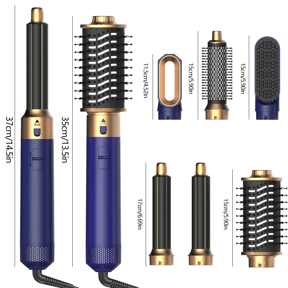 6 in 1 Hair Dryer Comb Brush-4