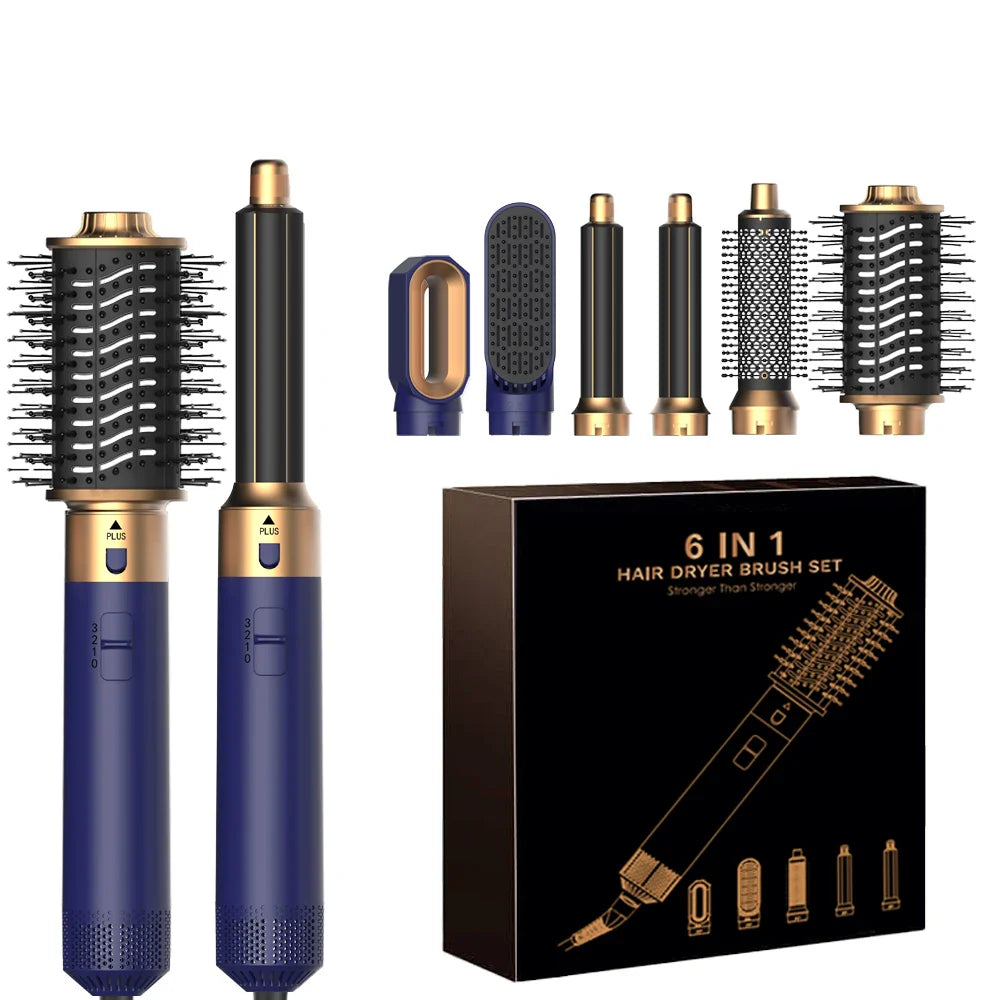 6 in 1 Hair Dryer Comb Brush-11