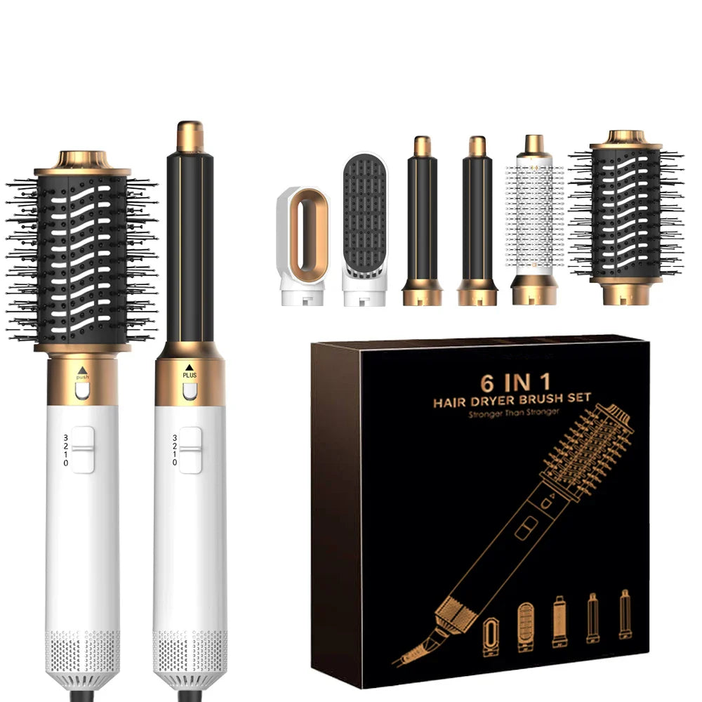 6 in 1 Hair Dryer Comb Brush-9
